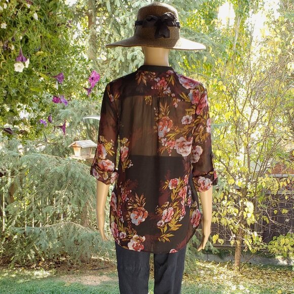 KUT FROM THE KLOTH, Long sleeve floral blouse - Picture 9 of 11